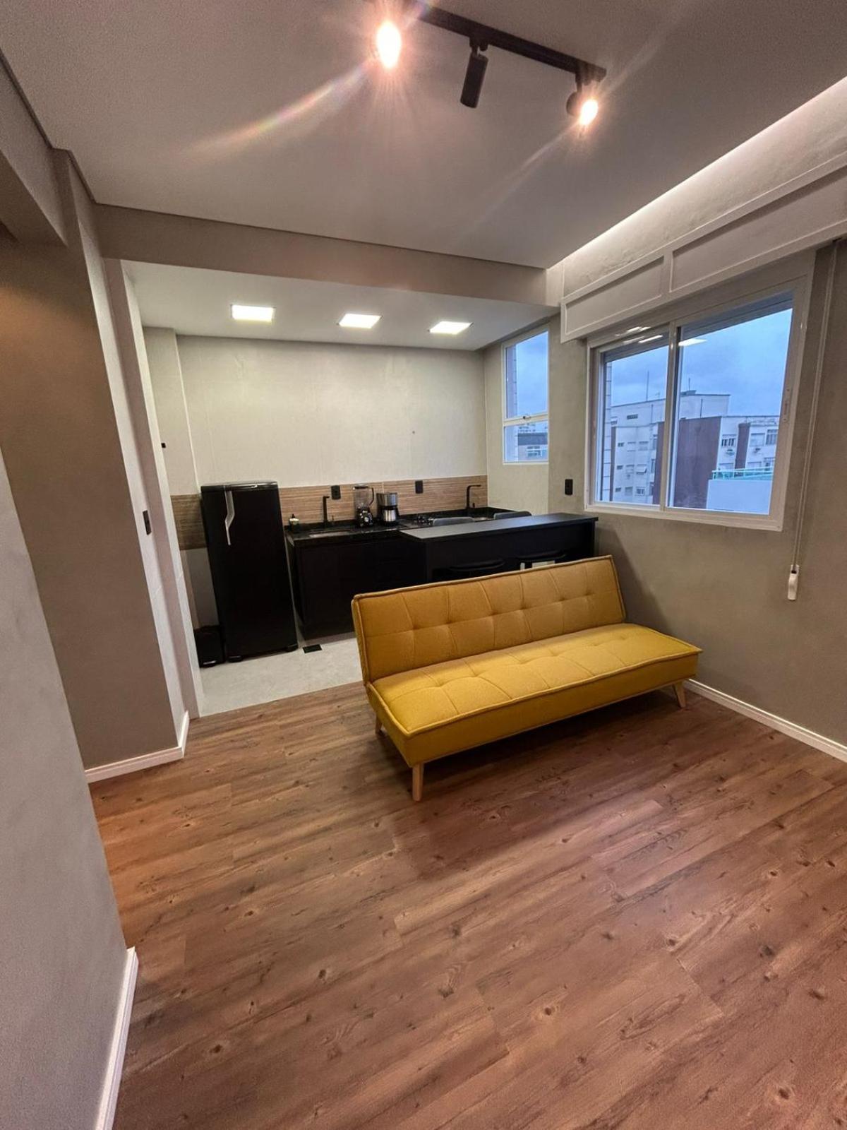 Apartamento Frente A Praia Do Embare Santos Екстериор снимка